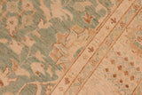 handmade Traditional Kafkaz Chobi Ziegler Green Tan Hand Knotted RECTANGLE 100% WOOL area rug 8 x 10