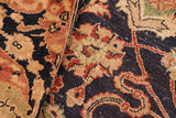 handmade Traditional Kafkaz Chobi Ziegler Blue Rust Hand Knotted RECTANGLE 100% WOOL area rug 8 x 11