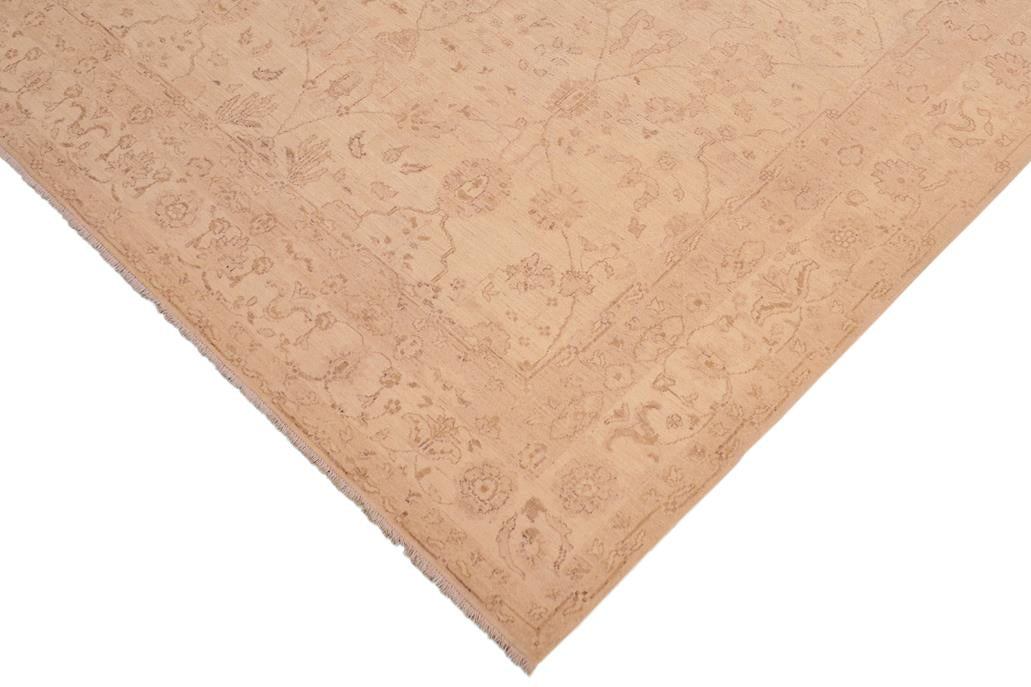 handmade Traditional Kafkaz Chobi Ziegler Beige Lt. Brown Hand Knotted RECTANGLE 100% WOOL area rug 8 x 10