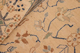 handmade Transitional Kafkaz Chobi Ziegler Tan Beige Hand Knotted RECTANGLE 100% WOOL area rug 8 x 10