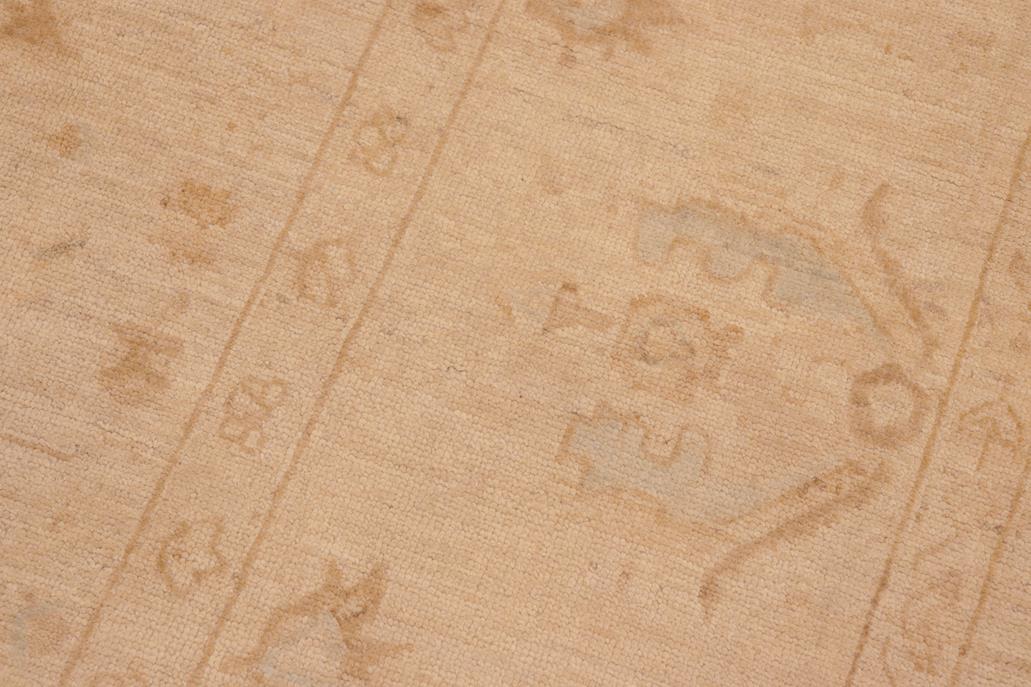 handmade Traditional Kafkaz Chobi Ziegler Beige Tan Hand Knotted RECTANGLE 100% WOOL area rug 8 x 10