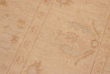 handmade Traditional Kafkaz Chobi Ziegler Beige Tan Hand Knotted RECTANGLE 100% WOOL area rug 8 x 10