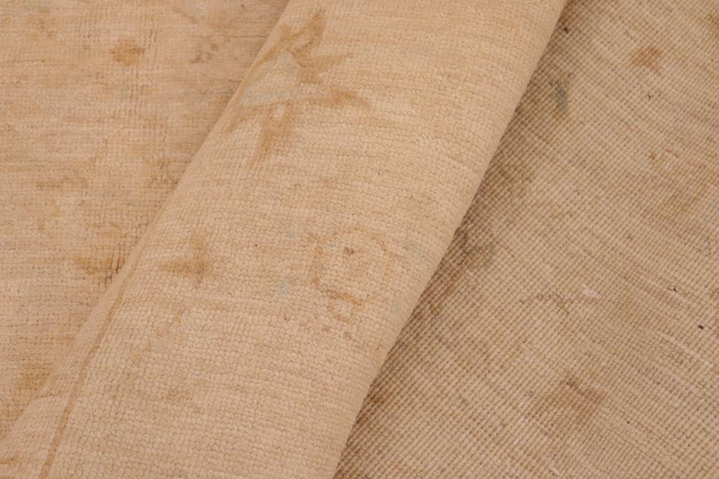 handmade Traditional Kafkaz Chobi Ziegler Beige Tan Hand Knotted RECTANGLE 100% WOOL area rug 8 x 10