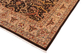 handmade Traditional Kafkaz Chobi Ziegler Brown Tan Hand Knotted RECTANGLE 100% WOOL area rug 8 x 10