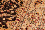 handmade Traditional Kafkaz Chobi Ziegler Brown Tan Hand Knotted RECTANGLE 100% WOOL area rug 8 x 10
