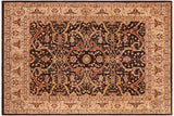 Boho Chic Ziegler Benita Brown Tan Hand-Knotted Wool Rug - 8'2'' x 9'11''