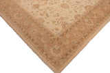 handmade Traditional Kafkaz Chobi Ziegler Beige Lt. Brown Hand Knotted RECTANGLE 100% WOOL area rug 8 x 10