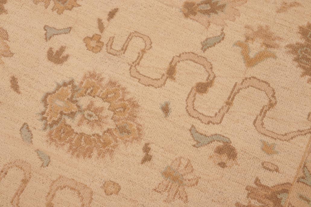handmade Traditional Kafkaz Chobi Ziegler Beige Lt. Brown Hand Knotted RECTANGLE 100% WOOL area rug 8 x 10