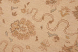 handmade Traditional Kafkaz Chobi Ziegler Beige Lt. Brown Hand Knotted RECTANGLE 100% WOOL area rug 8 x 10