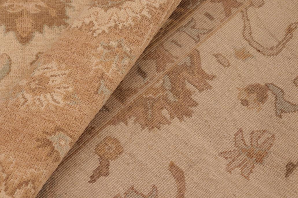 handmade Traditional Kafkaz Chobi Ziegler Beige Lt. Brown Hand Knotted RECTANGLE 100% WOOL area rug 8 x 10