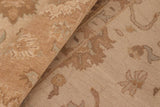 handmade Traditional Kafkaz Chobi Ziegler Beige Lt. Brown Hand Knotted RECTANGLE 100% WOOL area rug 8 x 10
