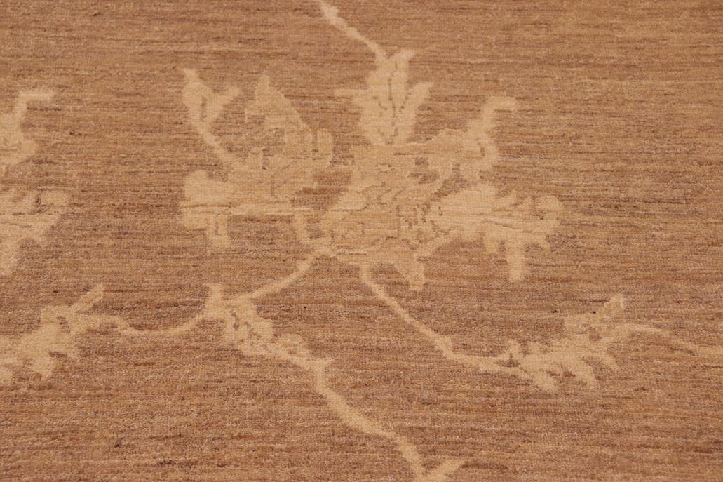 handmade Transitional Kafkaz Chobi Ziegler Tan Beige Hand Knotted RECTANGLE 100% WOOL area rug 8 x 10