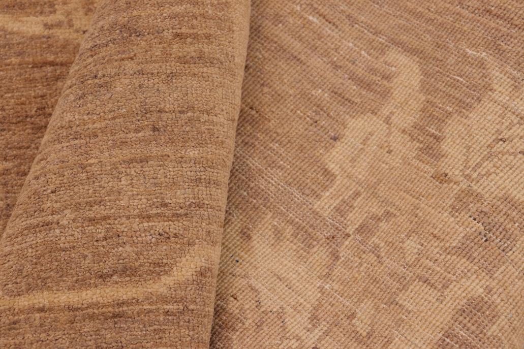 handmade Transitional Kafkaz Chobi Ziegler Tan Beige Hand Knotted RECTANGLE 100% WOOL area rug 8 x 10