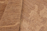handmade Transitional Kafkaz Chobi Ziegler Tan Beige Hand Knotted RECTANGLE 100% WOOL area rug 8 x 10