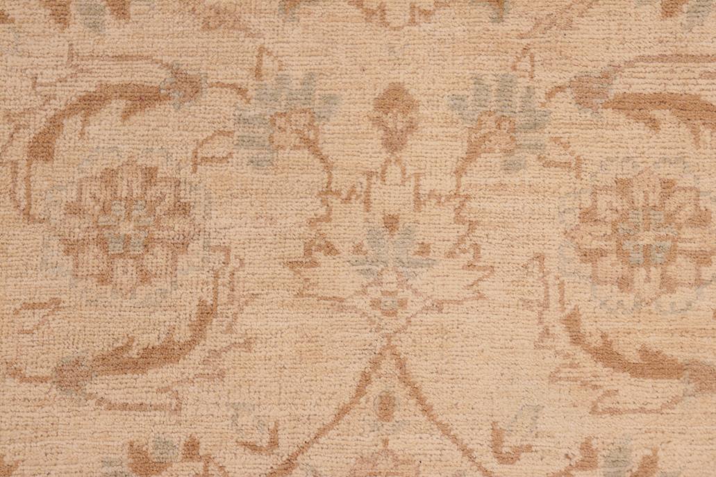 handmade Transitional Kafkaz Chobi Ziegler Beige Green Hand Knotted RECTANGLE 100% WOOL area rug 8 x 10