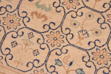 handmade Transitional Kafkaz Chobi Ziegler Beige Lt. Green Hand Knotted RECTANGLE 100% WOOL area rug 8 x 10