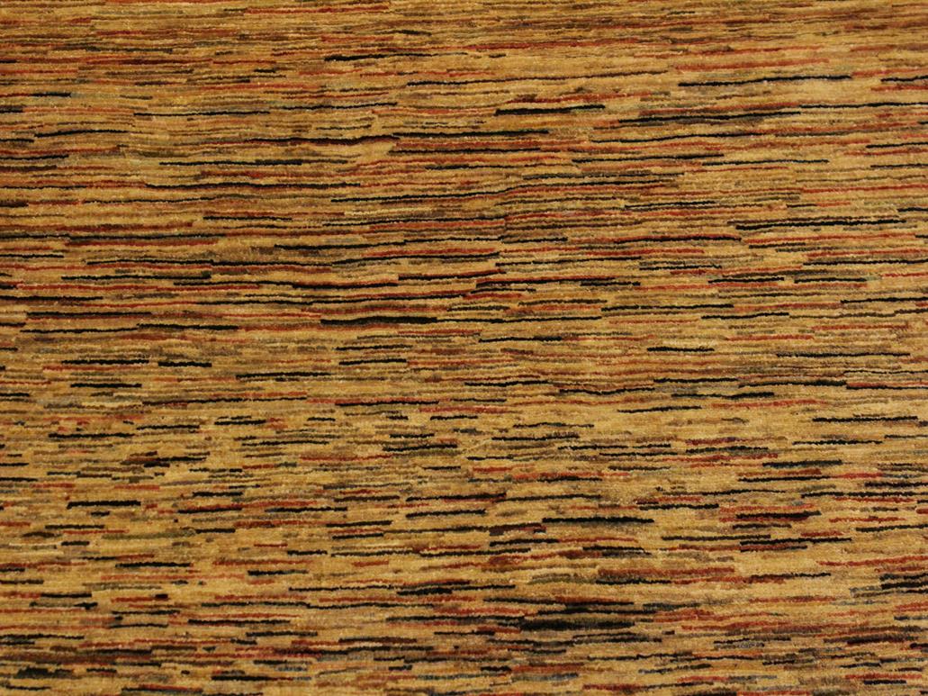 Bohemian Gabbeh Jesse Beige/Rust Wool Rug - 3'10'' x 5'9''