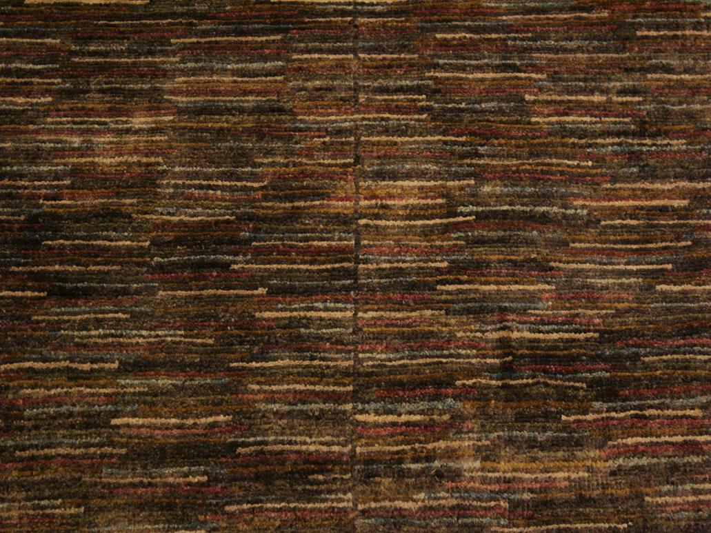 Shabby Chic Gabbeh Caryn Red/Brown Wool Rug - 3'11'' x 5'11''