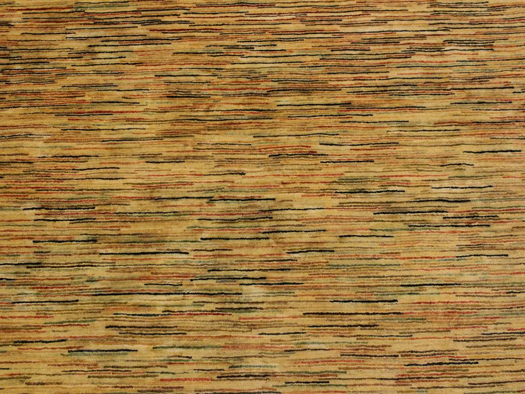 Bohemian Gabbeh Belle Tan/Multi Wool Rug - 4'0'' x 5'9''