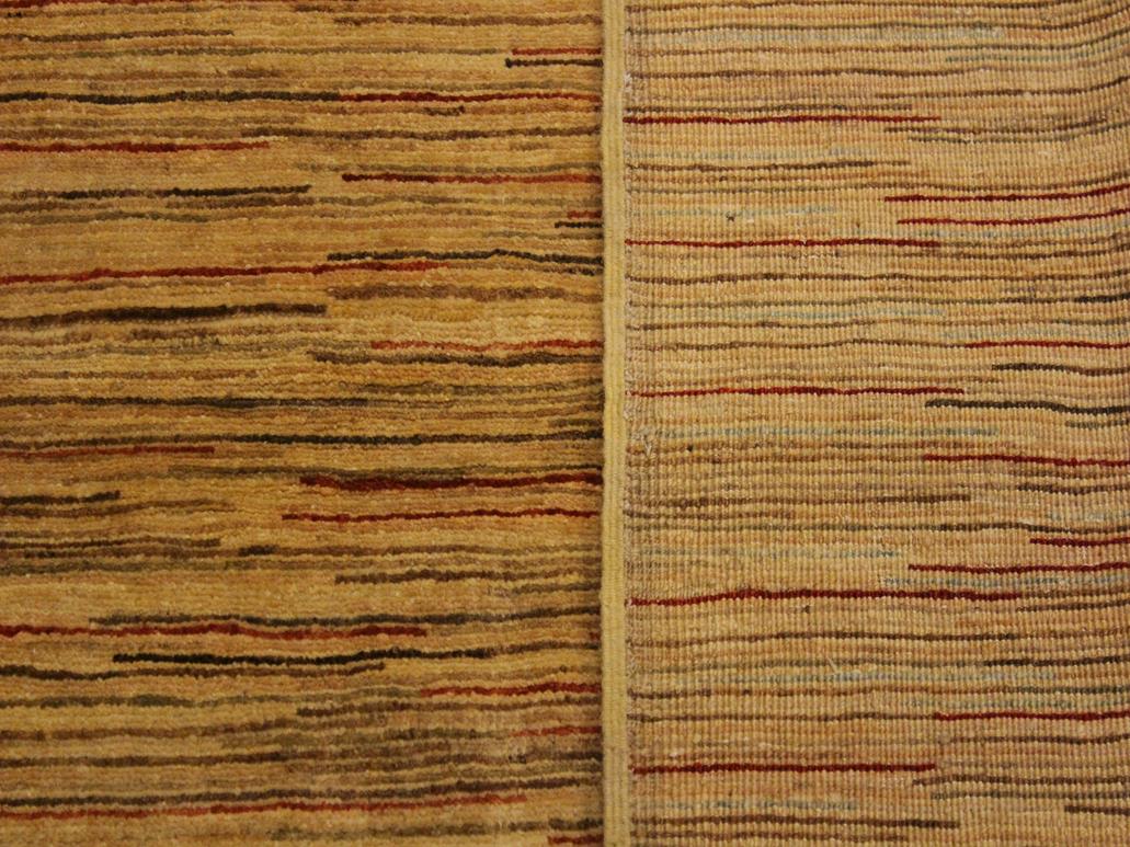 Boho Chic Gabbeh Rosalee Beige/Brown Wool Rug - 3'11'' x 5'3''