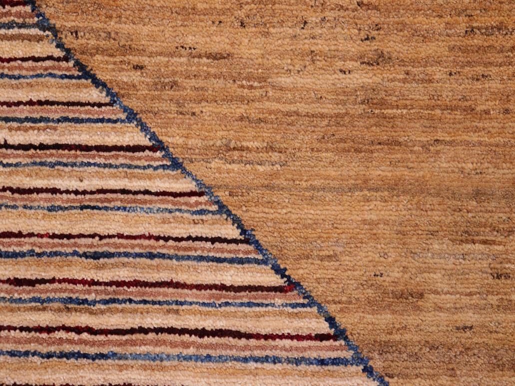 Bohemian Gabbeh Lelah Red/Brown Wool Rug - 4'11'' x 7'1''