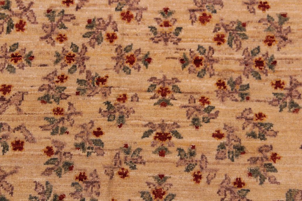 handmade Traditional Kafkaz Chobi Ziegler Ivory Red Hand Knotted RECTANGLE 100% WOOL area rug 3 x 5