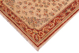 handmade Traditional Kafkaz Chobi Ziegler Ivory Red Hand Knotted RECTANGLE 100% WOOL area rug 3 x 5