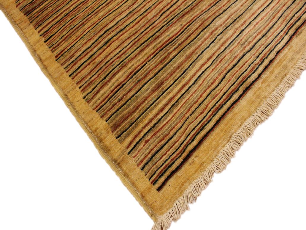 Boho Chic Gabbeh Jovita Beige/Rust Wool Rug - 3'0'' x 4'9''
