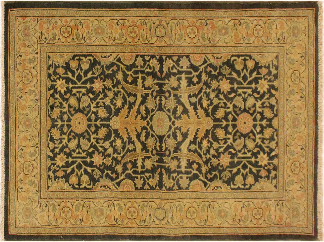 A02385, 3 2"x 411",Transitional                  ,3x5,Grey,GREEN,Hand-knotted                  ,Pakistan   ,100% Wool  ,Rectangle  ,652671144578