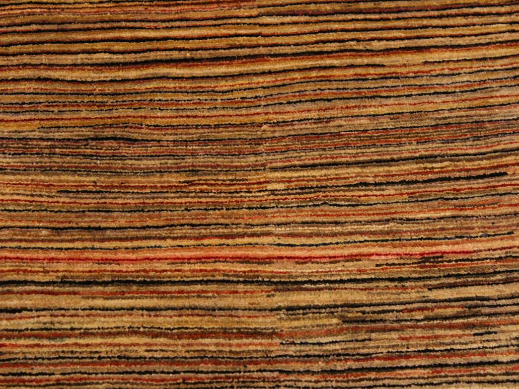 Shabby Chic Gabbeh Lida Beige/Brown Wool Rug - 2'10'' x 4'9''