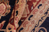 handmade Traditional Kafkaz Chobi Ziegler Blue Red Hand Knotted RECTANGLE 100% WOOL area rug 12 x 16