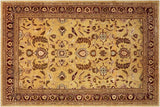 Classic Ziegler Teena Gold Red Hand-Knotted Wool Rug - 13'0'' x 17'2''