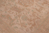 handmade Traditional Kafkaz Chobi Ziegler Lt. Tan Tan Hand Knotted RECTANGLE 100% WOOL area rug 12 x 15