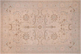 Bohemien Ziegler Zora Tan Green Hand-Knotted Wool Rug - 13'3'' x 17'9''
