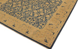 A02764,10 0"x13 6",Transitional                  ,10x14,Blue,TAN,Hand-knotted                  ,Pakistan   ,100% Wool  ,Rectangle  ,652671148309