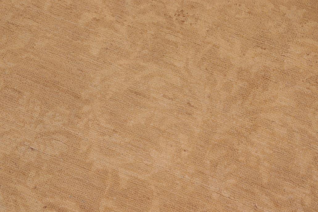 handmade Transitional Kafkaz Chobi Ziegler Brown Tan Hand Knotted RECTANGLE 100% WOOL area rug 10 x 14