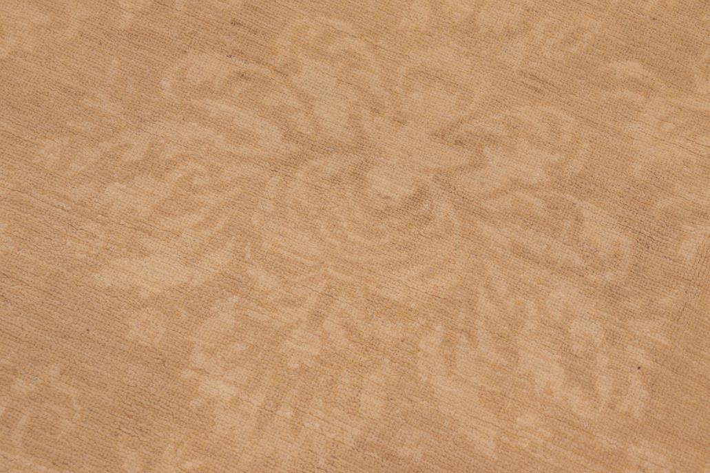 handmade Transitional Kafkaz Chobi Ziegler Brown Tan Hand Knotted RECTANGLE 100% WOOL area rug 10 x 14