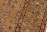 handmade Transitional Kafkaz Chobi Ziegler Tan Green Hand Knotted RECTANGLE 100% WOOL area rug 7 x 10