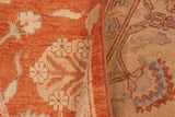 handmade Traditional Kafkaz Chobi Ziegler Rust Beige Hand Knotted RECTANGLE 100% WOOL area rug 6 x 9
