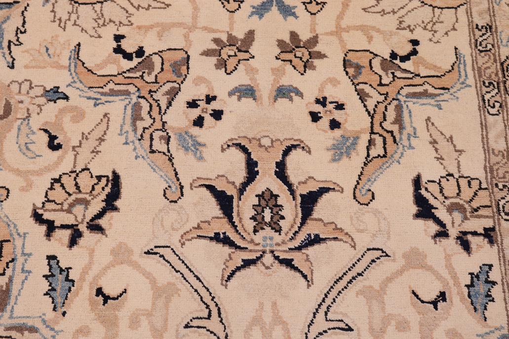 handmade Traditional Kafkaz Chobi Ziegler Beige Tan Hand Knotted RECTANGLE 100% WOOL area rug 9 x 12