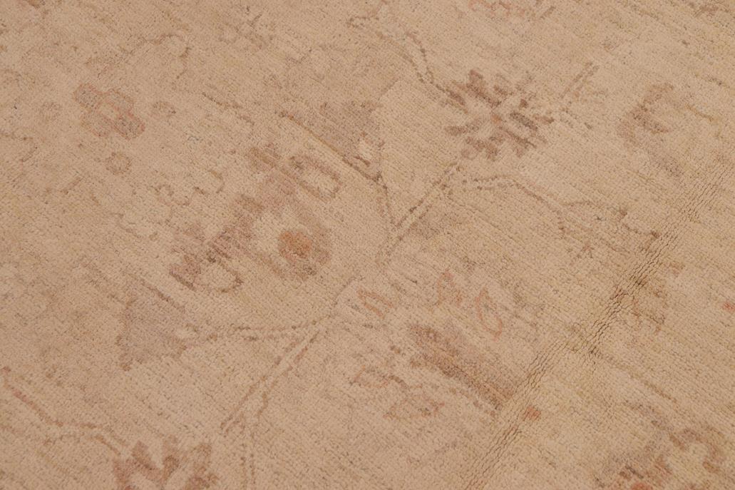 handmade Traditional Kafkaz Chobi Ziegler Beige Lt. Brown Hand Knotted RECTANGLE 100% WOOL area rug 9 x 12