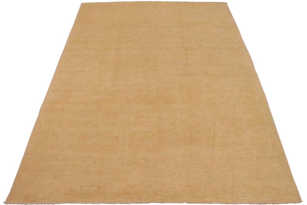 handmade Transitional Kafkaz Chobi Ziegler Nude Tan Hand Knotted RECTANGLE 100% WOOL area rug 9 x 12