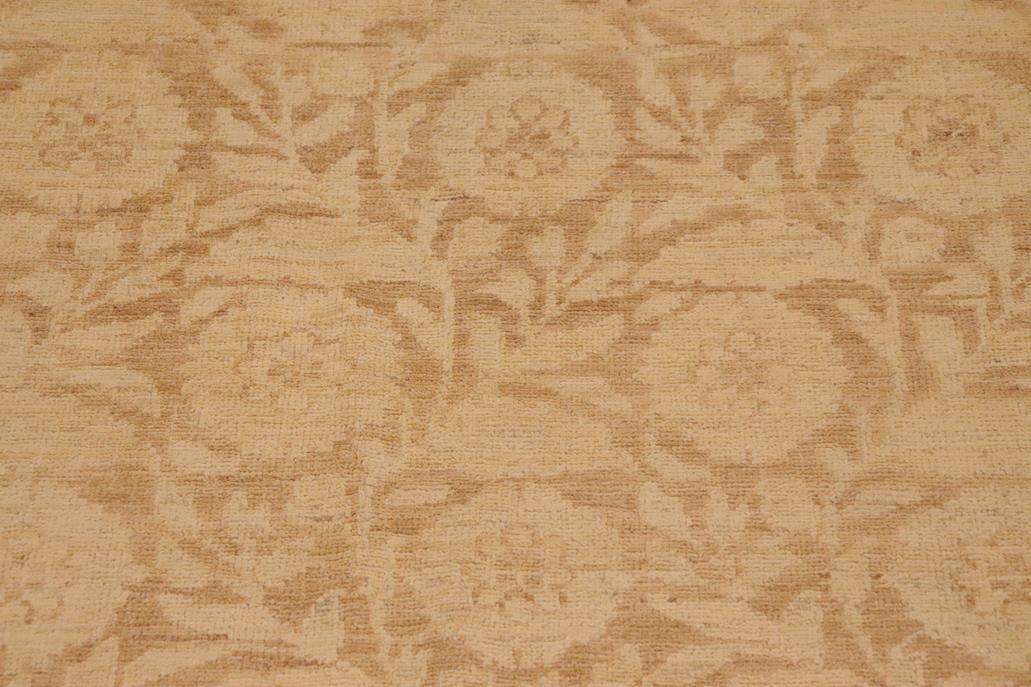 handmade Transitional Kafkaz Chobi Ziegler Beige Lt. Brown Hand Knotted RECTANGLE 100% WOOL area rug 9 x 12