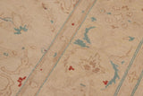 handmade Traditional Kafkaz Chobi Ziegler Beige Lt. Brown Hand Knotted RECTANGLE 100% WOOL area rug 9 x 12