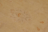 handmade Traditional Kafkaz Chobi Ziegler Beige Tan Hand Knotted RECTANGLE 100% WOOL area rug 9 x 12