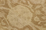 handmade Traditional Kafkaz Chobi Ziegler Brown Beige Hand Knotted RECTANGLE 100% WOOL area rug 9 x 12