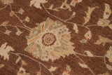 handmade Traditional Kafkaz Chobi Ziegler Lt. Brown Beige Hand Knotted RECTANGLE 100% WOOL area rug 9 x 12