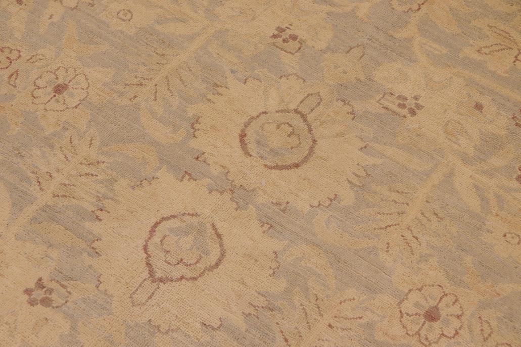 handmade Traditional Kafkaz Chobi Ziegler Lt. Green Beige Hand Knotted RECTANGLE 100% WOOL area rug 9 x 12