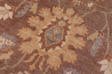 handmade Traditional Kafkaz Chobi Ziegler Lt. Brown Beige Hand Knotted RECTANGLE 100% WOOL area rug 9 x 13