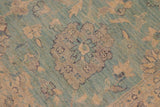 handmade Traditional Kafkaz Chobi Ziegler Lt. Blue Ivory Hand Knotted RECTANGLE 100% WOOL area rug 9 x 12